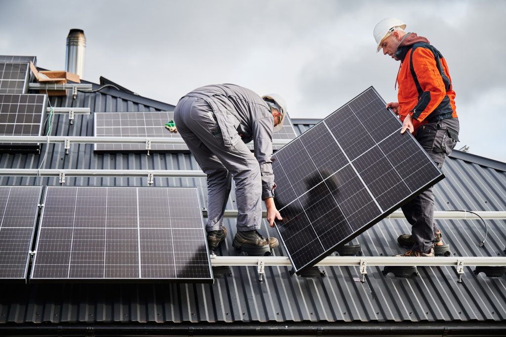 limpiar panel solar