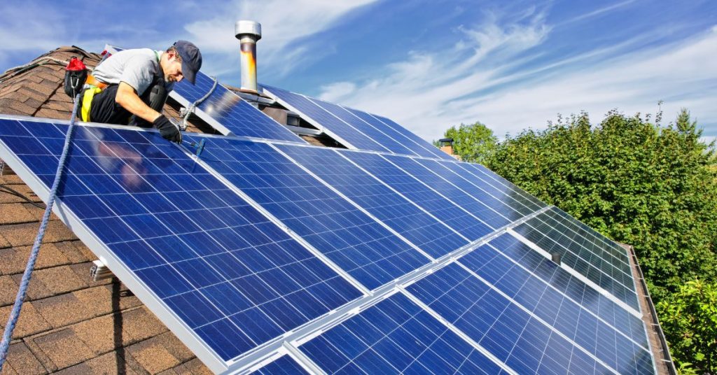 limpiar panel solar