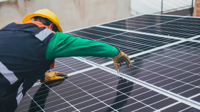 limpiar paneles solares