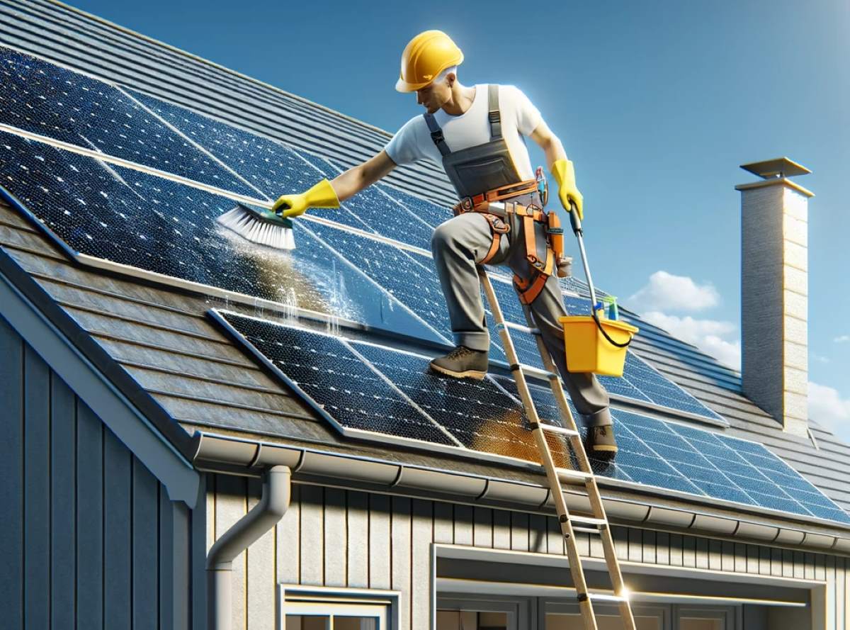 servicios de limpieza paneles solares barcelona